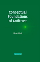 Conceptual Foundations of Antitrust 0521142075 Book Cover