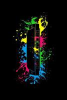 Splash Harmonica: Graph Paper Notebook (6"x 9" inch size = nearly DIN A5 - 120 Pages) - perfect as music book or song writing book, suitable gift for Harmonica musicians! 1079972099 Book Cover