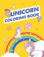 Unicorn Coloring Book: for kids adults B091F3MTNT Book Cover