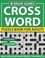 Crossword Puzzle Book For Adults: Crossword Puzzles Game For Every Level From Warm-Up To Difficult And Exciting Book for Adults With Solutions B093CHHP6Z Book Cover