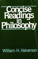 Concise Readings in Philosophy 0394325516 Book Cover