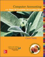 COMPUTER ACCT.W/SAGE..2014 0078025729 Book Cover