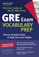 Kaplan GRE Exam Vocabulary Prep 1419550020 Book Cover