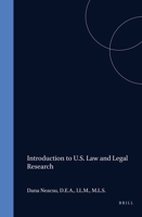 Introduction to U.S. Law and Legal Research 1571053549 Book Cover