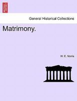 Matrimony 1241209340 Book Cover