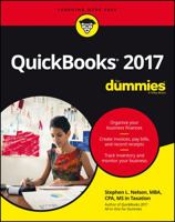 QuickBooks 2017 for Dummies 1119281466 Book Cover