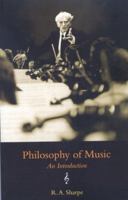 Philosophy of Music: An Introduction 0773529284 Book Cover