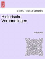 Historische Verhandlingen 1241451346 Book Cover