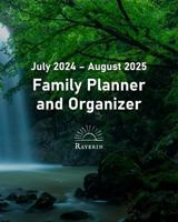 July 2024 - August 2025 Family Planner and Organizer: 14-Month Week-At-A-Glance, Customizable Grid Layout for Multiple Kids 1923275003 Book Cover