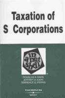 Taxation of S Corporations in a Nutshell 0314184929 Book Cover