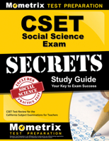 CSET Social Science Exam Secrets Study Guide: CSET Test Review for the California Subject Examinations for Teachers 1609715799 Book Cover