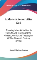 A Moslem Seeker After God 1016104316 Book Cover