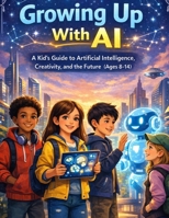 Growing Up with AI: A Kid’s Guide to Artificial Intelligence, Creativity, and the Future (Ages 8–14) B0GMXMSQT6 Book Cover