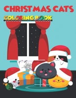 Christmas Cats Coloring Book B08N1RXPT8 Book Cover
