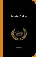 Austrian Cooking 1015949673 Book Cover