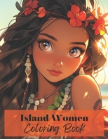 Island Women Coloring Book B0C9KTQP6W Book Cover