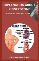 EXPLANATION ABOUT KIDNEY STONE: SOLUTIONS TO KIDNEY STONE B08ZW2KL25 Book Cover