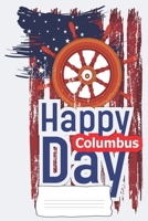 Happy Columbus Day: American Flag Cute Journal, Notebook, Diary of Columbus Day 2019 1697457614 Book Cover