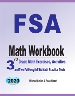 FSA Math Workbook: 3rd Grade Math Exercises, Activities, and Two Full-Length FSA Math Practice Tests 1646126831 Book Cover