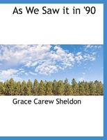 As We Saw It in '90 0530463733 Book Cover