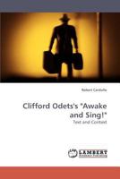 Clifford Odets's Awake and Sing! 3838316088 Book Cover