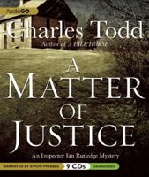 A Matter Of Justice
