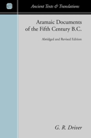 Aramaic Documents of the Fifth Century B.C. 1597520888 Book Cover