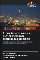 Rimozione di rame e nichel mediante elettrocoagulazione (Italian Edition) 6209568424 Book Cover