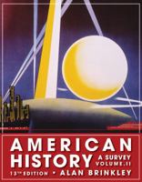 American History: A Survey, Volume 2 0073255068 Book Cover