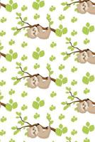 Mon Agenda Perpétuel: Agenda universel de 56 semaines avec des pages supplémentaires à découvrir et une couverture fantaisie : Paresseux n°1 (15 x 23 cm) 1790468698 Book Cover