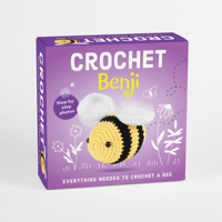 PIL Crochet Kit for Beginners – Benji the Bee Amigurumi – Complete DIY Kit with Step-by-Step Instructions, Yarn, Hook, Safety Eyes & Stuffing – Make a Stuffed Bee 1639388877 Book Cover
