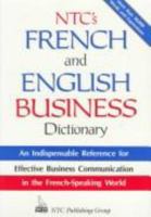 Ntc's French and English Business Dictionary 0844214825 Book Cover