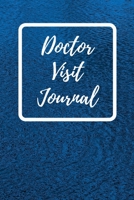 Doctor Visit Journal: Medical Health Care Physician Appointments Logbook Gift for Patients, Family, Caregivers 1657733629 Book Cover