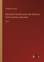 Reminiscences and Selections From his Diaries and Letters: 2 1378224159 Book Cover