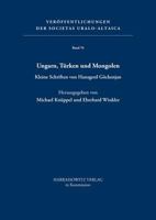 Ungarn, Turken Und Mongolen: Kleine Schriften Von Hansgerd Gockenjan 3447056282 Book Cover