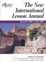 The New International Lesson Annual 2008-2009: September - August (New International Lesson Annual) 0687491770 Book Cover