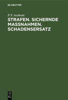 Strafen. Sichernde Massnahmen. Schadensersatz 3112661230 Book Cover