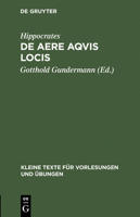 de Aere Aqvis Locis 3111000125 Book Cover