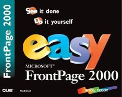Easy Microsoft Office FrontPage 2003 (Easy) 078972961X Book Cover