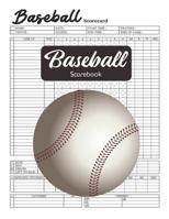 Baseball Scorebook: Baseball Score Keeper book 108131205X Book Cover