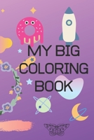 My Big coloring Book: This coloring book is perfect for kids, it contains many pictures. B0849YL6Z2 Book Cover