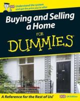 Buying and Selling a Home for Dummies (For Dummies) 0764570277 Book Cover