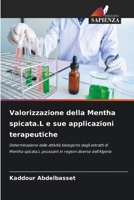 Valorizzazione della Mentha spicata.L e sue applicazioni terapeutiche (Italian Edition) 6206965058 Book Cover