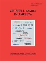 Crispell Family In America, 3 volume set 1412073707 Book Cover