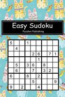 Easy Sudoku: Sudoku Puzzle Game For Beginers With colorful cats and fish cover 1793476500 Book Cover