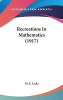 Recreations in Mathematics 1022791893 Book Cover