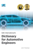 SAE International's Dictionary for Automotive Engineers 1468604066 Book Cover