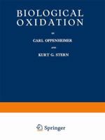 Biological Oxidation 9401758352 Book Cover