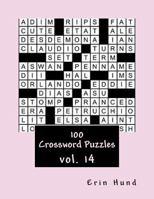 100 Crossword Puzzles vol. 14 1502485559 Book Cover