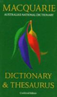 The Macquarie Dictionary And Thesaurus 0949757594 Book Cover